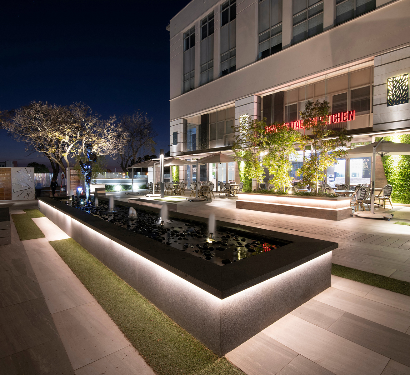 Plaza outdoor area
